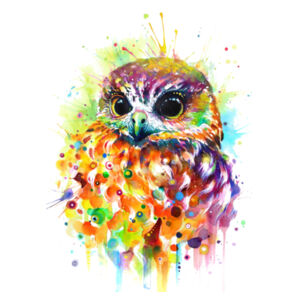 Ruru Owl - Mens Basic Tee - Mens Basic Tee - Mens Ink Longsleeve Tee Design