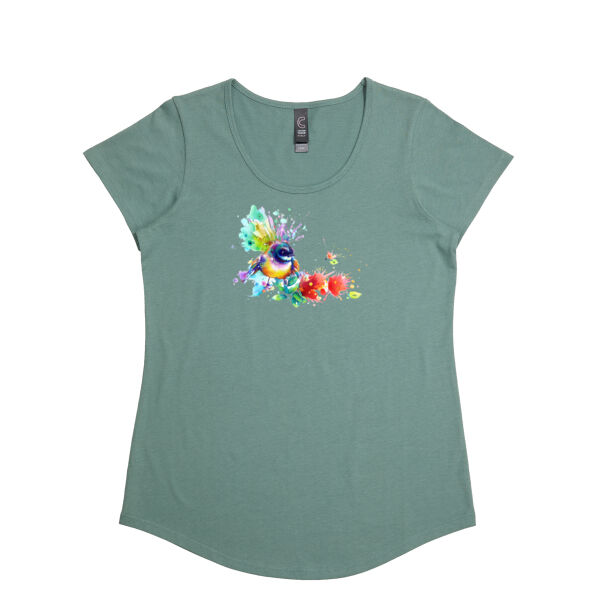 Piwakawaka Womens - Womens Stacy Tee Thumbnail