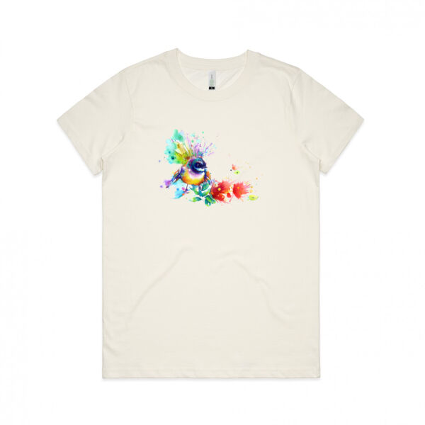 Piwakawaka Womens - Womens Maple Organic Tee Thumbnail