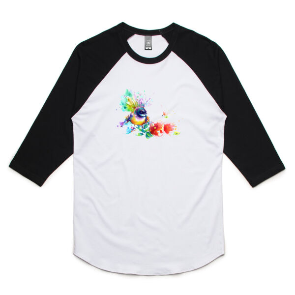 Piwakawaka Womens - Unisex Raglan Tee Thumbnail