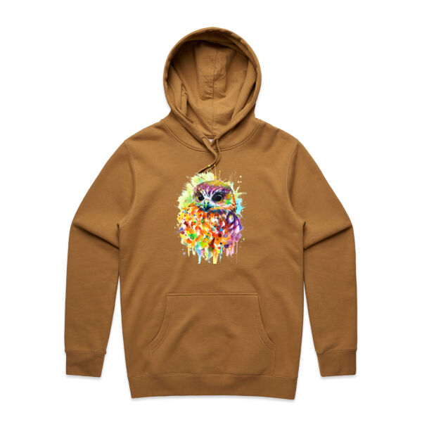 Ruru Owl - Mens Basic Tee - Mens Basic Tee - Unisex Stencil Hoodie Thumbnail