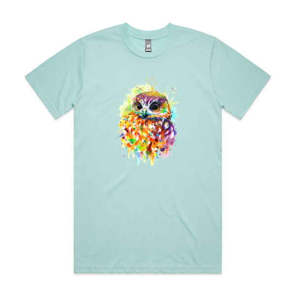 Ruru Owl - Mens Basic Tee - Mens Basic Tee - Mens Classic Tee Thumbnail