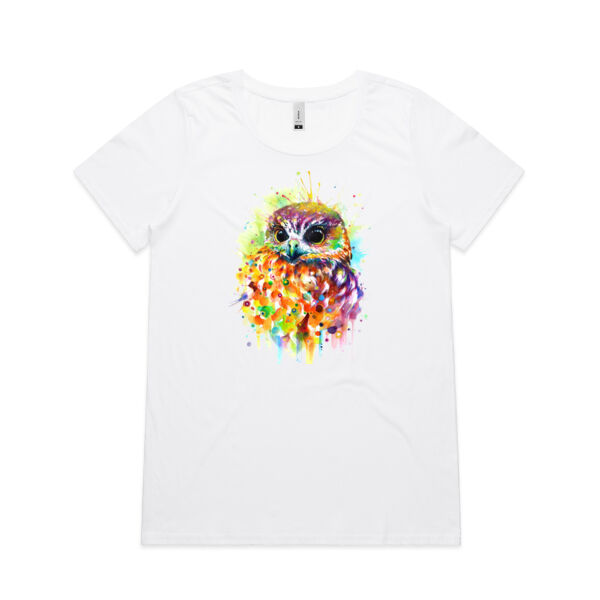 Ruru Design Womens - Womens Shallow Scoop Tee Thumbnail